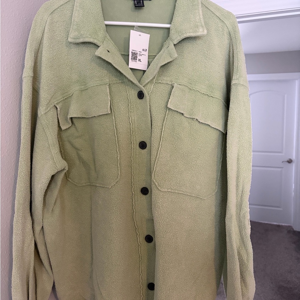 Forever 21 Mint Green Top